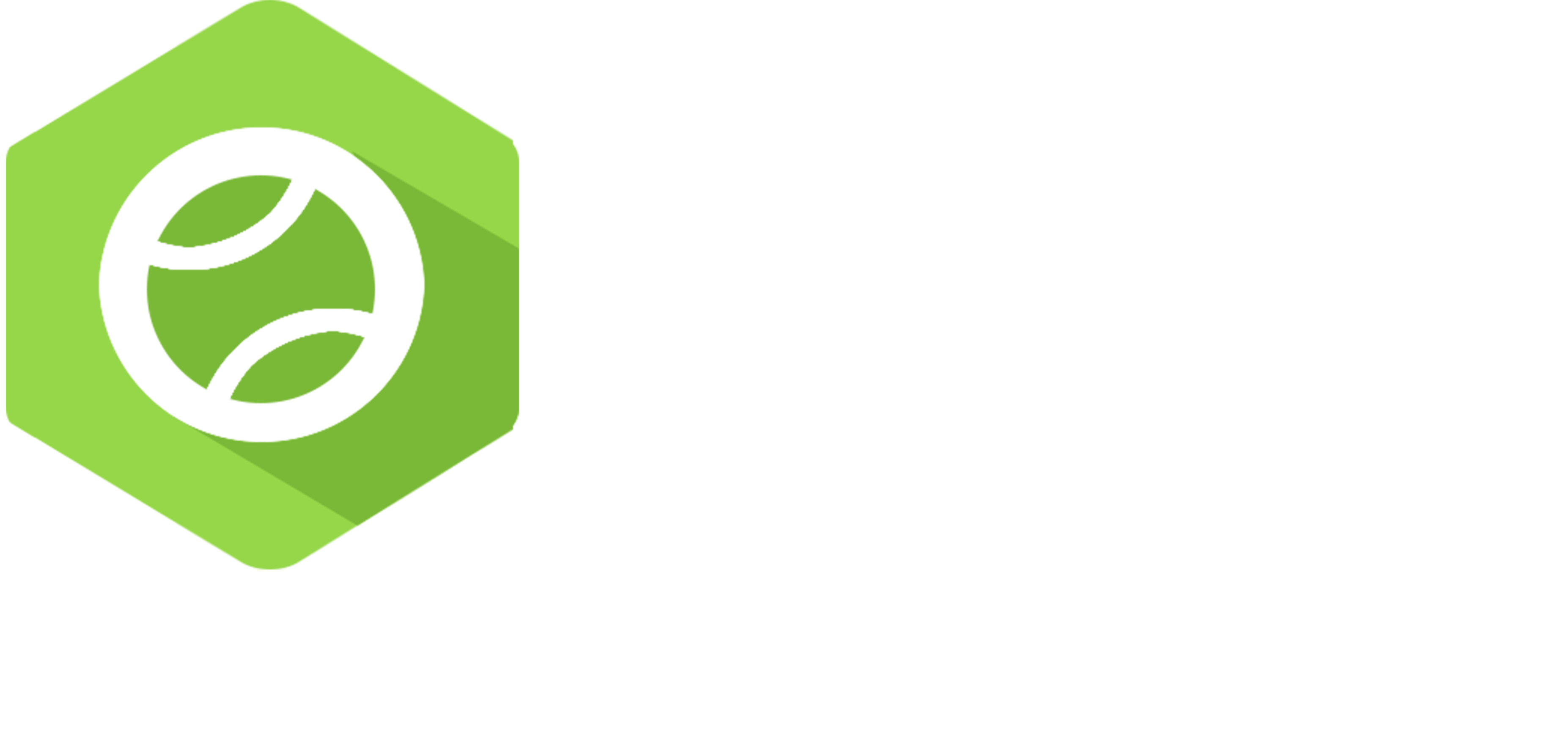 Logo de la Liga Padel, una pelota de padel en un rombo verde.